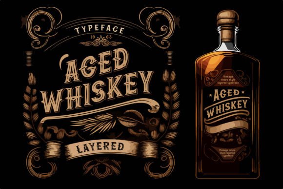 Aged Whiskey: A Typeface with Distinct Character