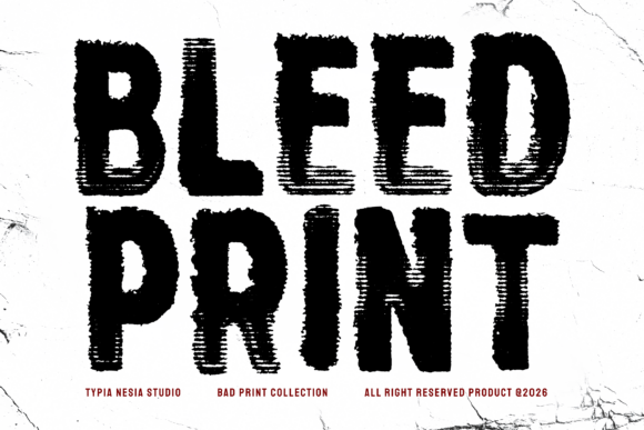 Bleed Print: Embracing Raw Character in Your Designs
