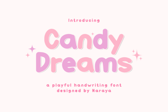 Candy Dreams: A Playful Handwriting Font for Modern Creators