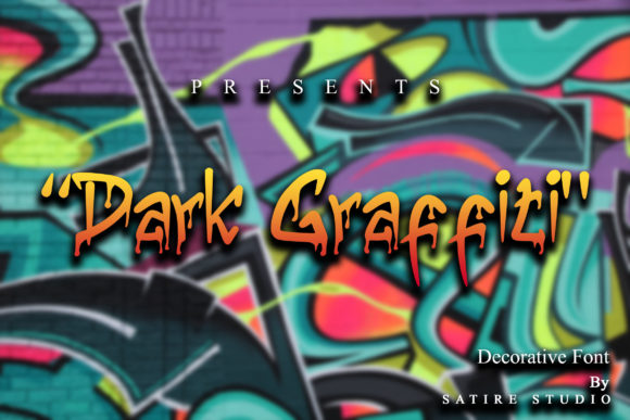 Drak Graffiti: Adding an Edge with a Melting Typeface