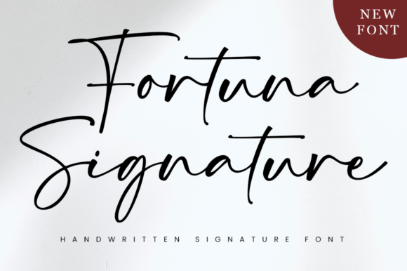 Fortuna Signature: A Handwritten Font for Lasting Brand Style