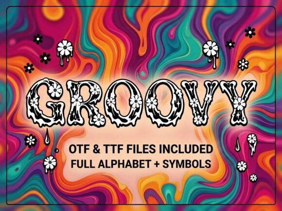 Groovy: A Display Font That Makes a Statement
