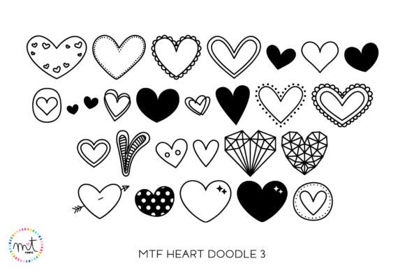 Heart Doodle 3: The Playful Dingbat Font for Love-Centric Design