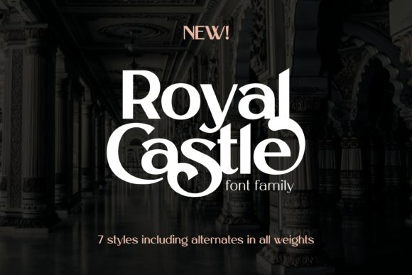 Royal Castle: A Sans Serif Font for Vintage Branding
