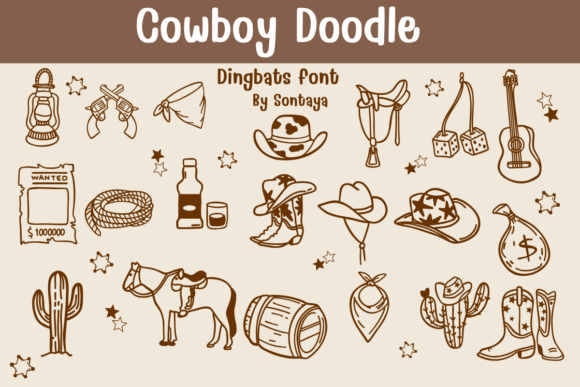 Saddle Up Your Designs with Cowboy Doodle