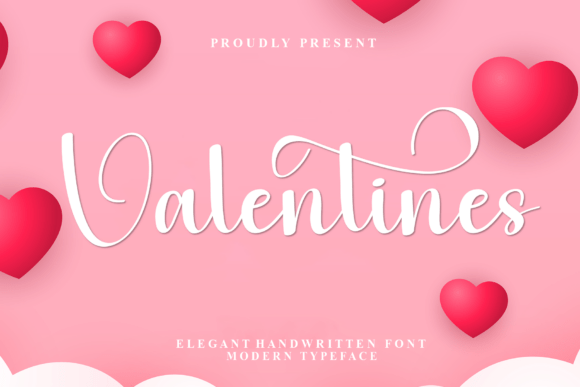 Valentines: The Handwritten Font with Heart